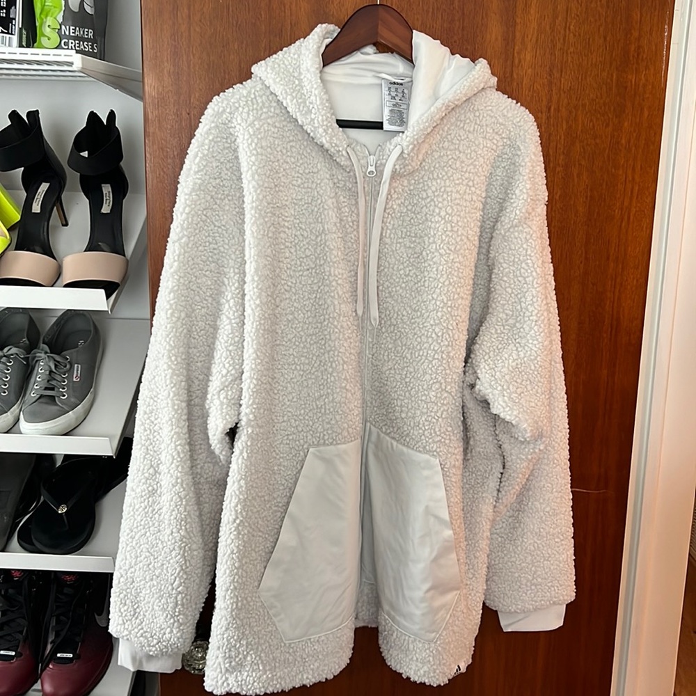 SOLD Adidas Sherpa Jacket